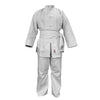 Uniforme Kung Fu Shaolin bianca in cotone