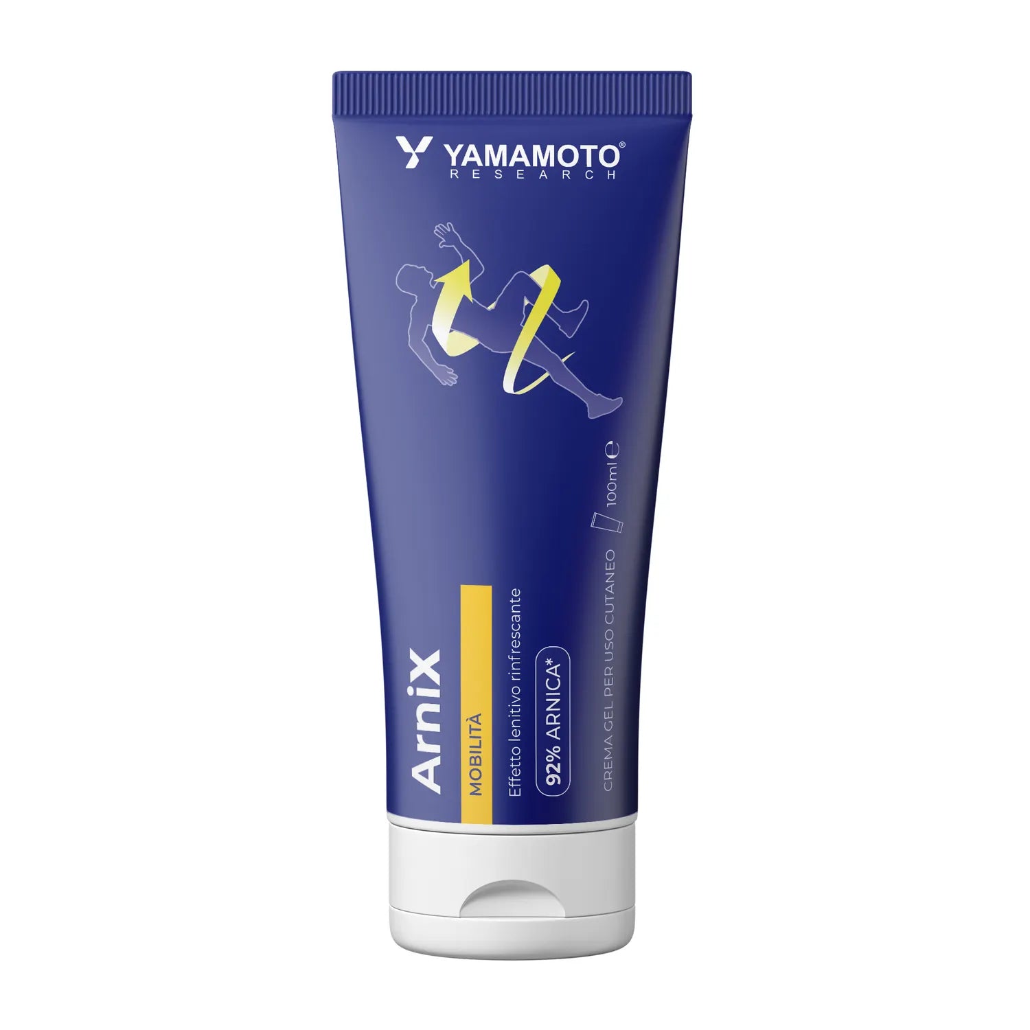 Confezione da 100 ml di ArniX Yamamoto Research crema gel con arnica al 92%