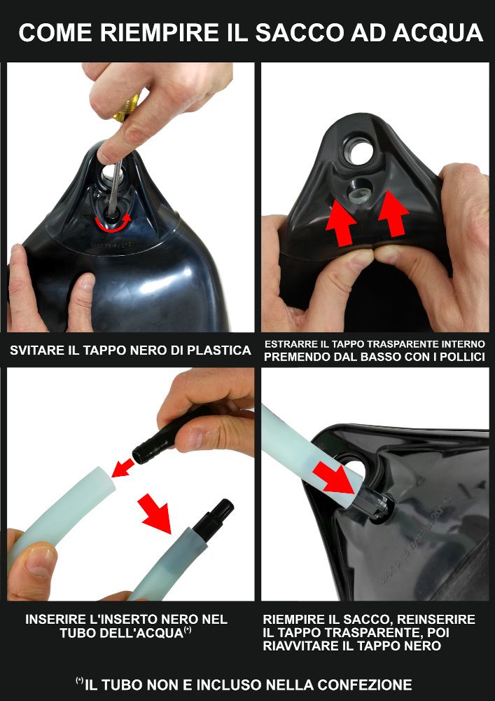 Sacco Pera Top Ring Ad Acqua