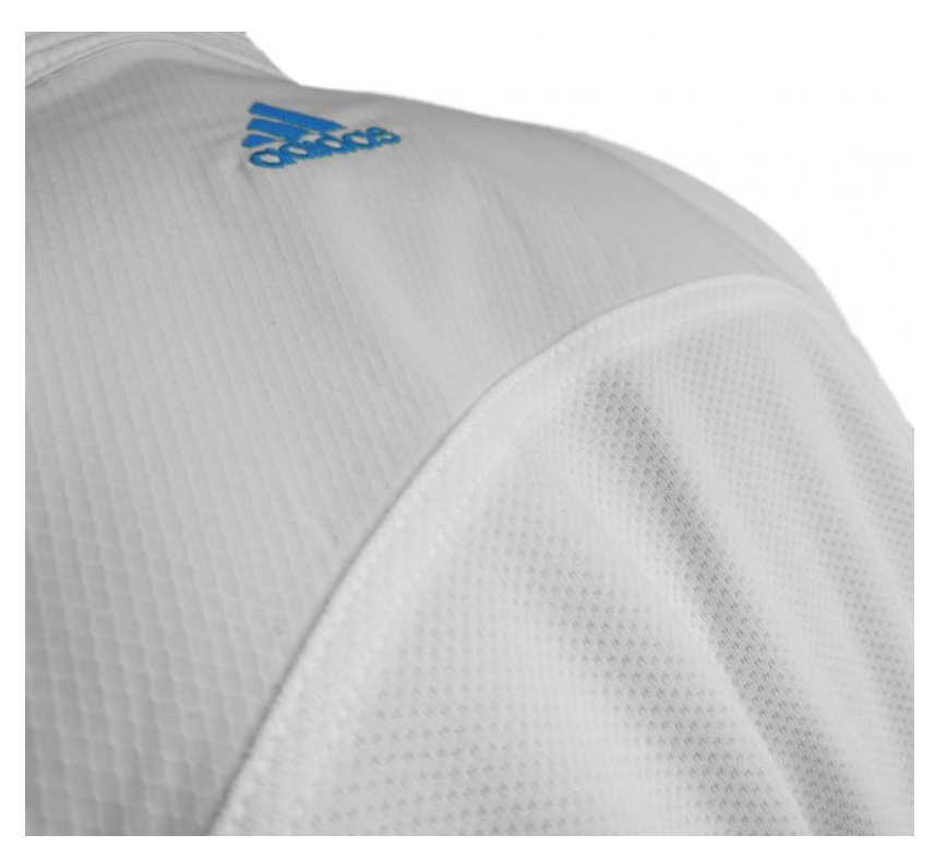 Adidas top strisce blu