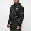Felpa Leone Camoblack con cappuccio e zip
